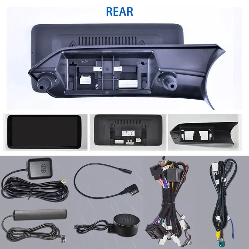 Автомобильный мультимедийный плеер Qualcomm Android 13 для Mercedes Benz C W204 C200 260 300 2011 до 2013