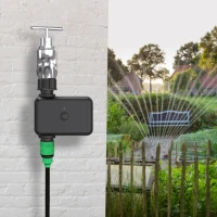 electronic automatic watering smart alexa bluetooth battery operated garden irrigation controller watering timer