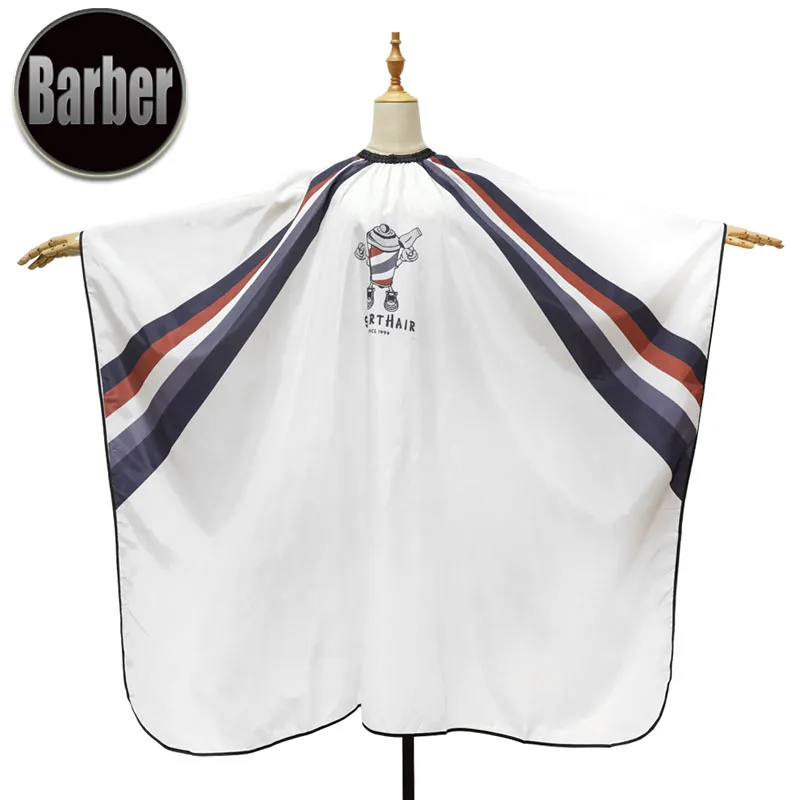 

NEW Waterproof Haircut Cloth Polyester Cape Antistatic Pattern Dye Hair Cloths Salon Hairdresser Apron Hairdressing Supplies