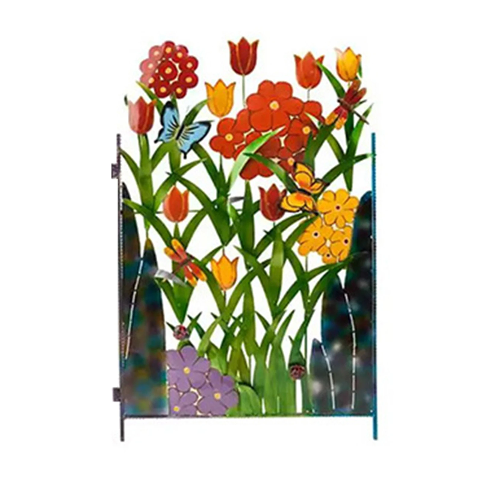 Ограждение для сада барьер животных черный