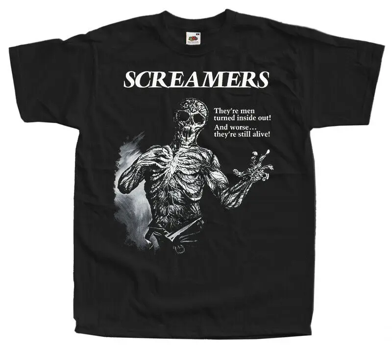 

Screamers V1 Duguay sci fi horror movie poster 1995 T Shirt ALL SIZES S-5XL