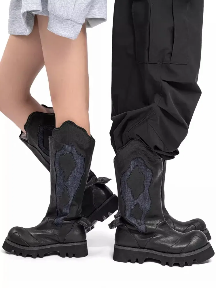 Ботинки мужские из натуральной кожи