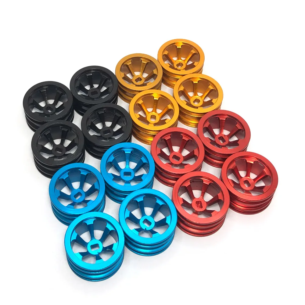 4pcs/set Alloy Wheel Rim 22*12mm for rc 1/24 1/28 Rally Kyos