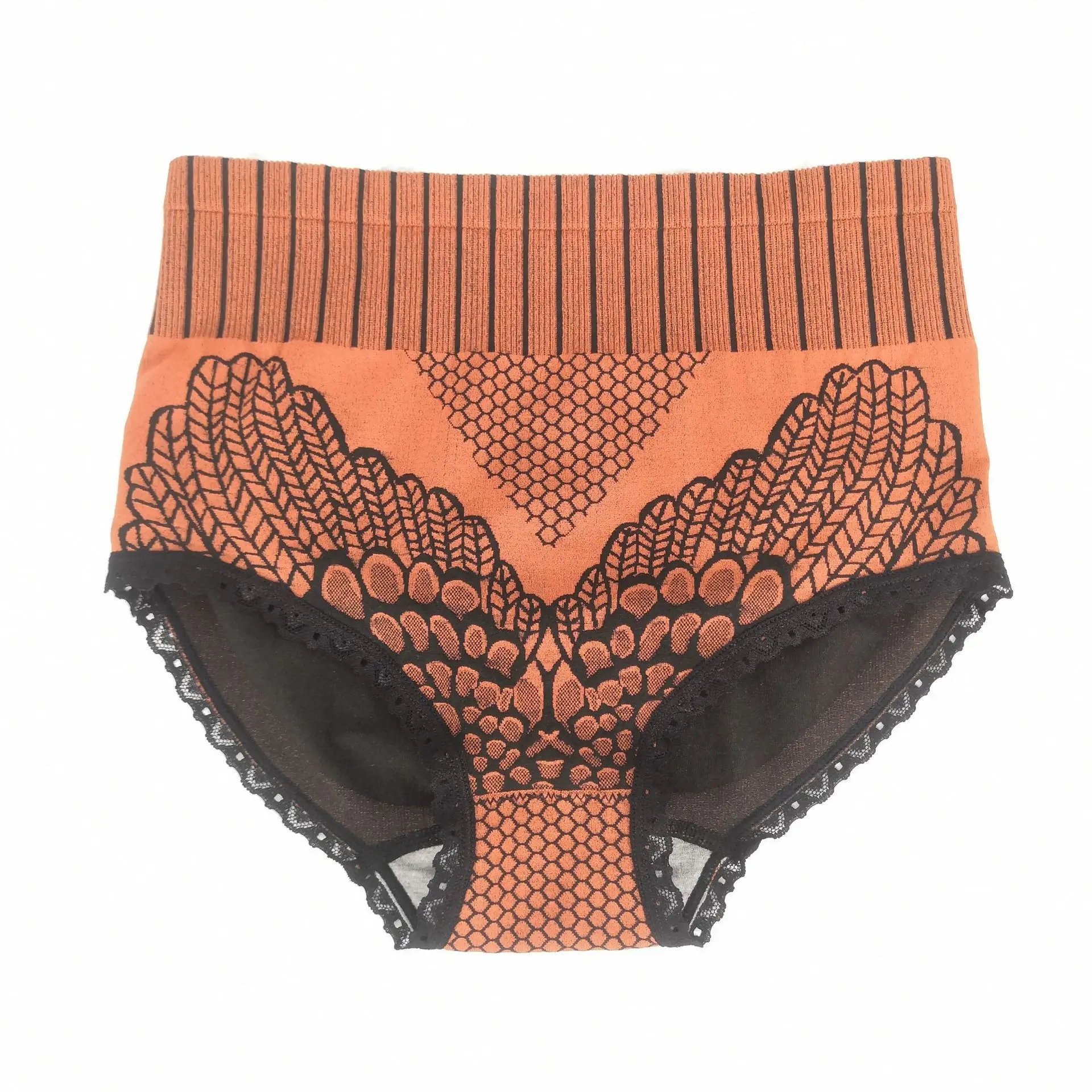 

Трусики женские эластичные с высокой талией, х/б