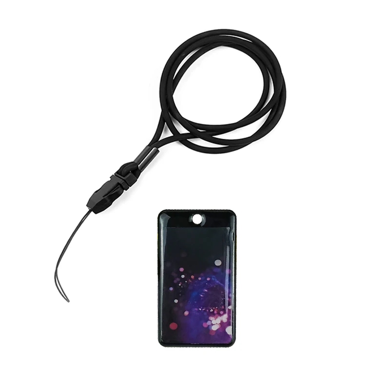 Terahertz Chip New Me Card Beautiful Starry Sky Pattern with Silicone Cord