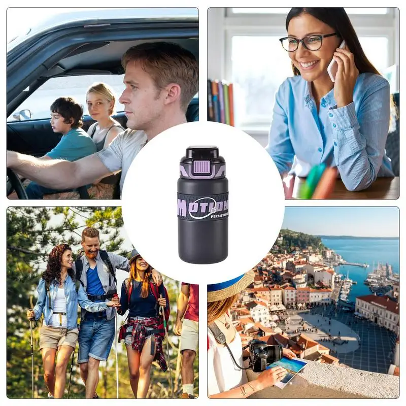 Бутылки для воды Соломенная крышка Большая емкость Герметичная чашка Спортивная