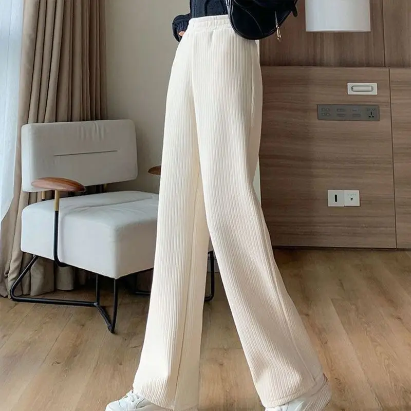 Новые осенние и зимние брюки для беременных девятиточечный плюш утолщенная