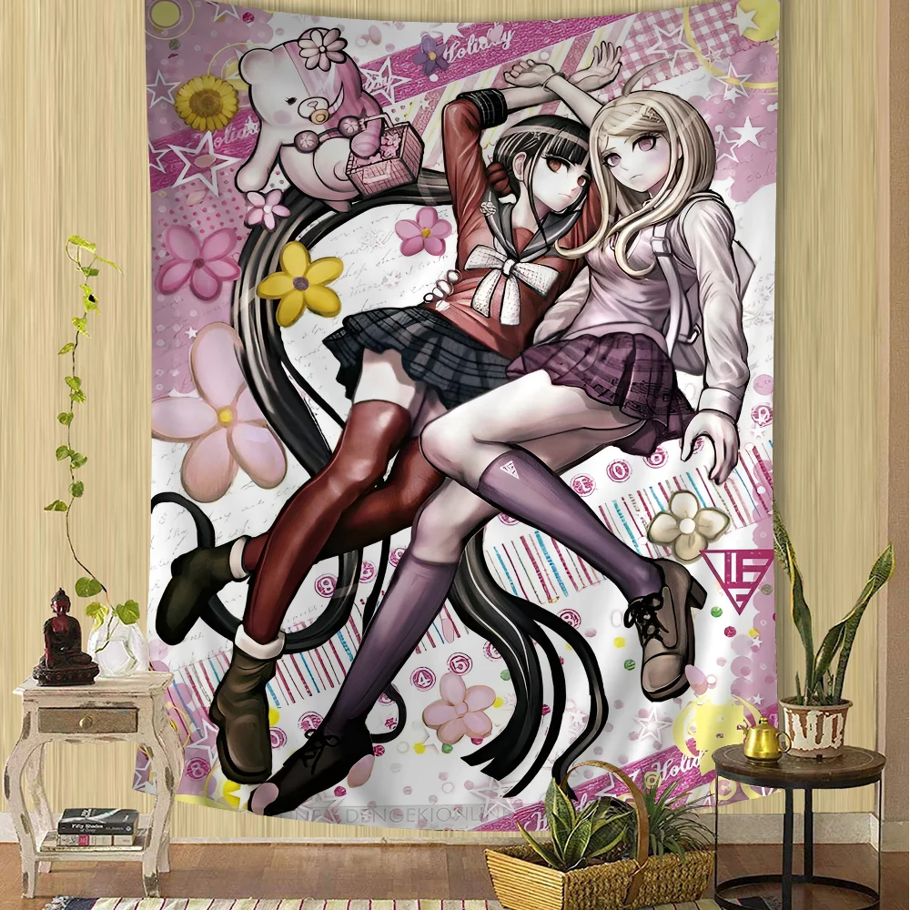 

Дэнганронпа гобелен из полиэстера и хлопка