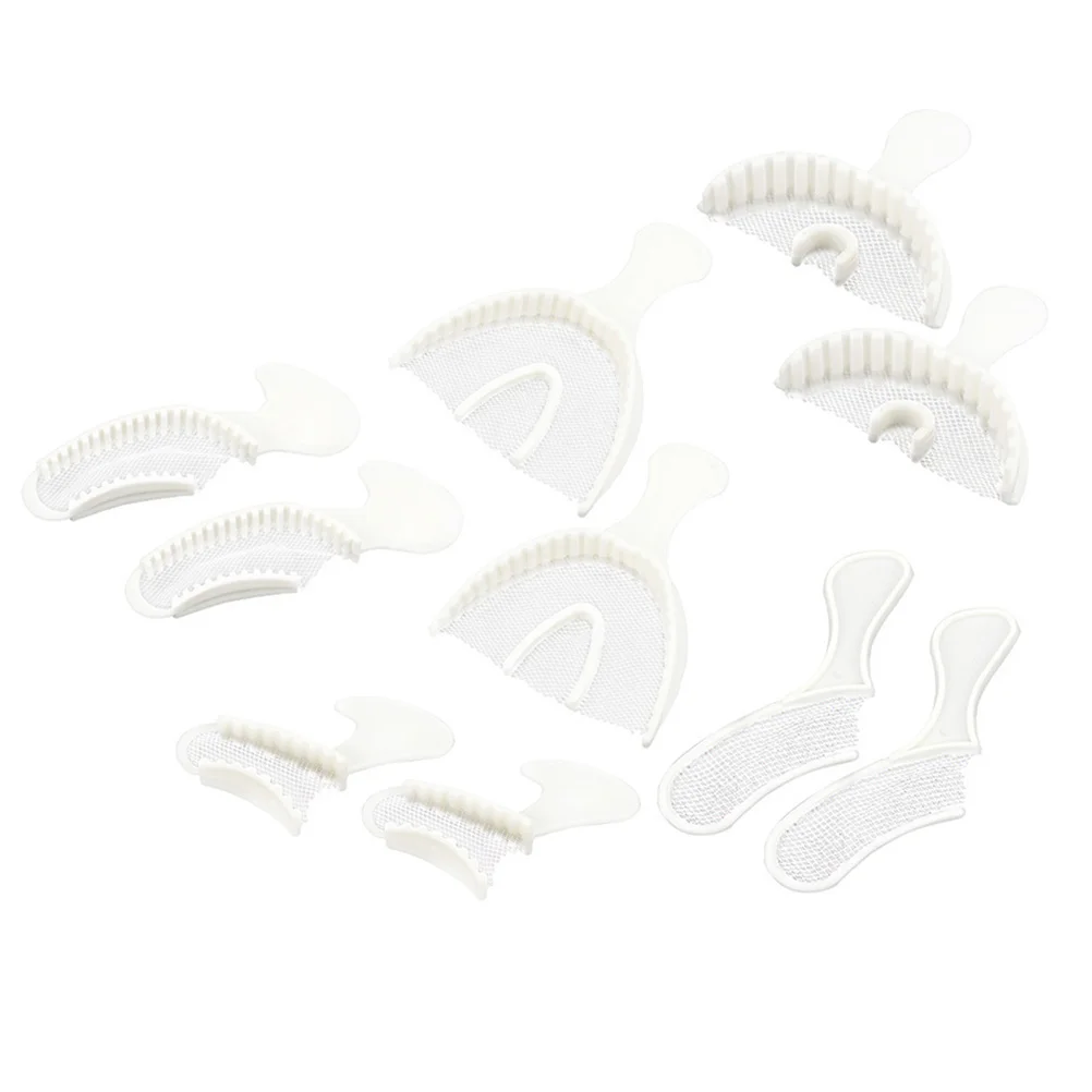 

10pcs Denture Tray Easy to Use Hygeian Denture Tray for Men Children