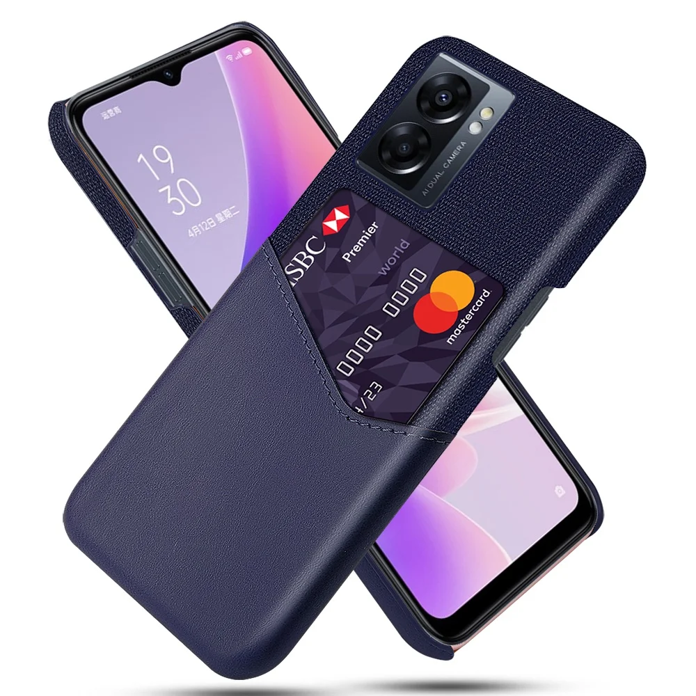 

Leather Card Slot Cover For OPPO A78 4G Global A57 4G 5G A96 4G A57 4G A77 5G 2022 A36 A16 A74 A15 A83 A92S A35 A79 5G 4G Case