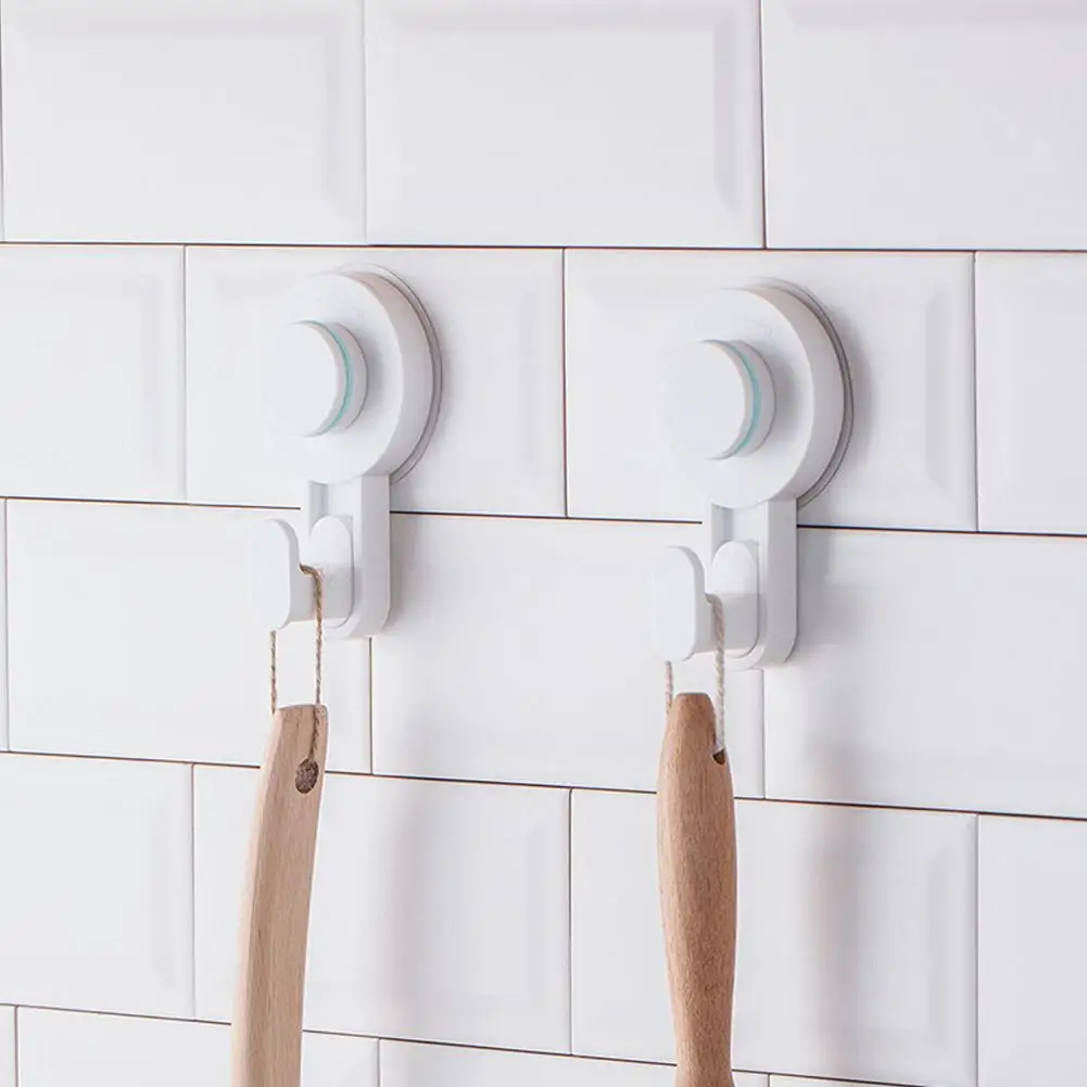 

Suction Cup Hook High Durability Long-Lasting Clothes Towel Scarf Hanging Hook Removable Wall Hook Bathroom Supplies