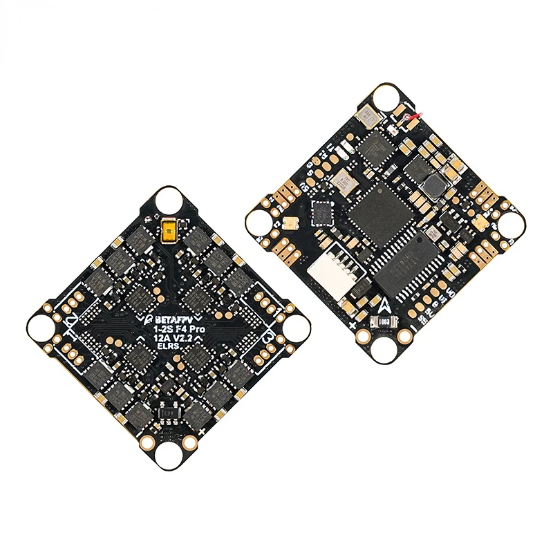 

BETAFPV ELRS F4 1 ~ 2S 12A AIO бесщеточный Полетный контроллер 2,4G V2.2 Встроенный приемник для радиоуправляемых FPV 3-дюймовых семейных дронов