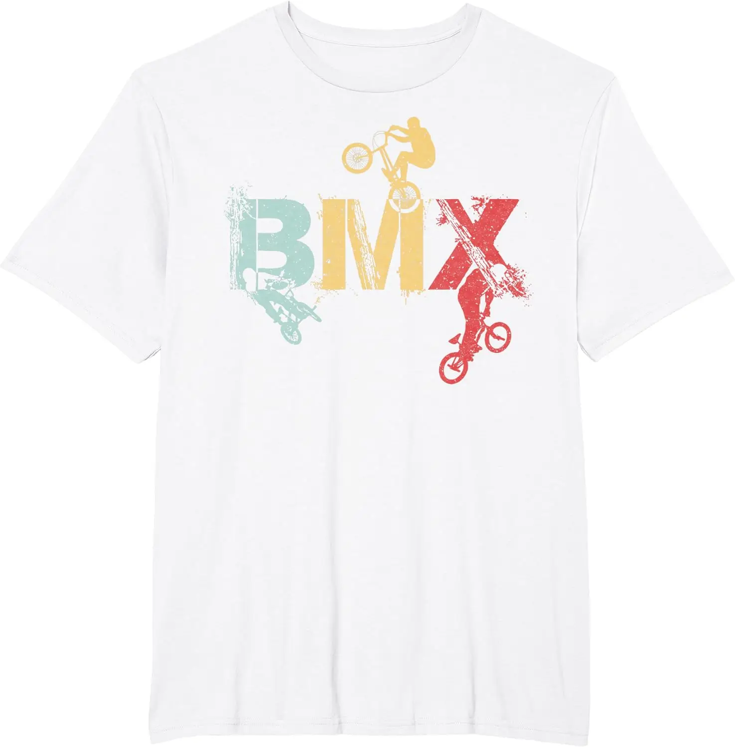 Футболка BMX в винтажном стиле с графическим рисунком для мальчиков