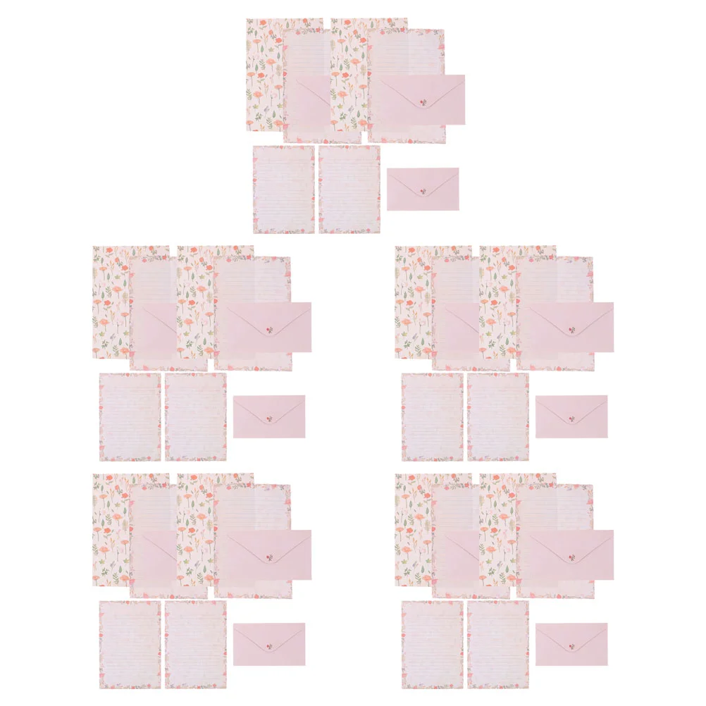 5 комплектов декоративных бумажных конвертов для писем набор бумаг