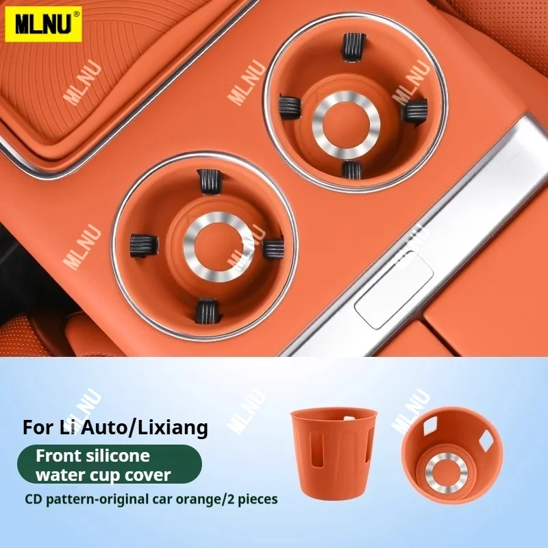 

Для Li Auto Lixiang L9/L8/L7/L6 max 2022-2025 коврик для хранения чашек центральной консоли OEM цвет ультратонкие противоскользящие автомобильные аксессуары