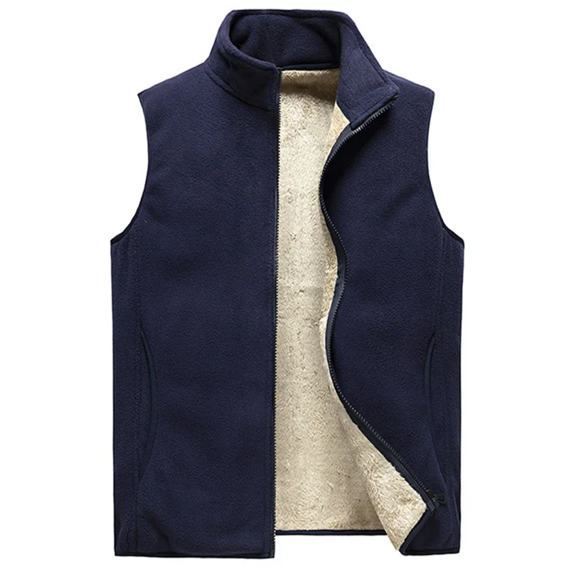 

Men‘s Vests Casual Winter Fleece Warm Waistcoats Fashion Thermal Vests Sleeveless Jackets Windbreaker Vests Clothing 8XL
