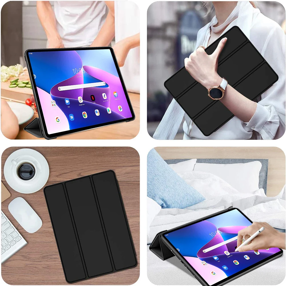 Кожаный магнитный деловой чехол Zair для Lenovo Xiaoxin Pad 10 5 дюйма Tab M10 Plus 3-го поколения