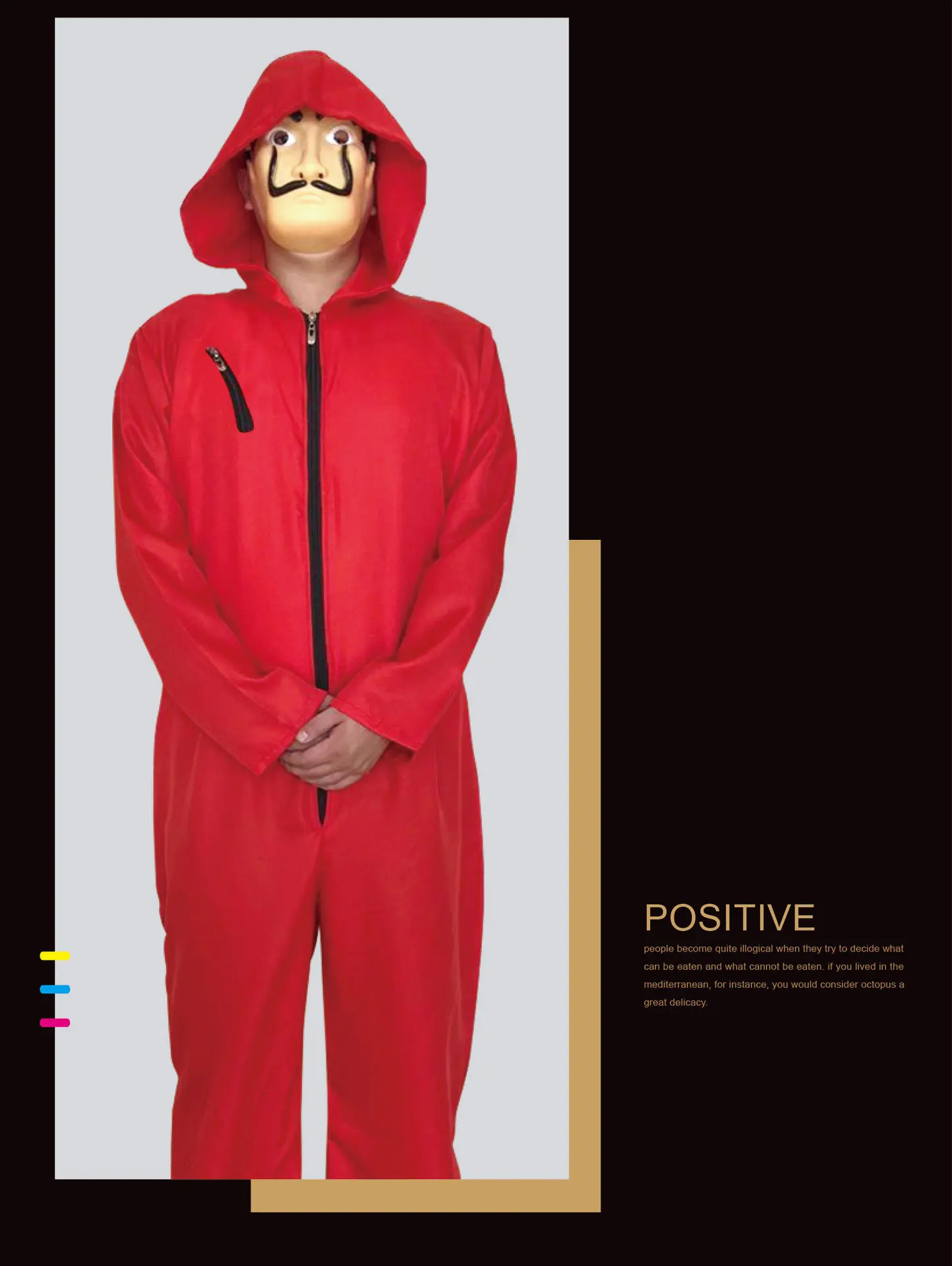 Костюм для косплея по мотивам аниме Сальвадор Дали