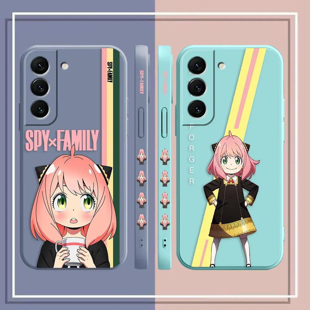 Case For Samsung Galaxy S23 S22 S21 S20 FE S11 S11E S10 S10E S30 Ultra Plus 4G 5G Case Fundas Cqoues Shell Capa SPY Family ANYA