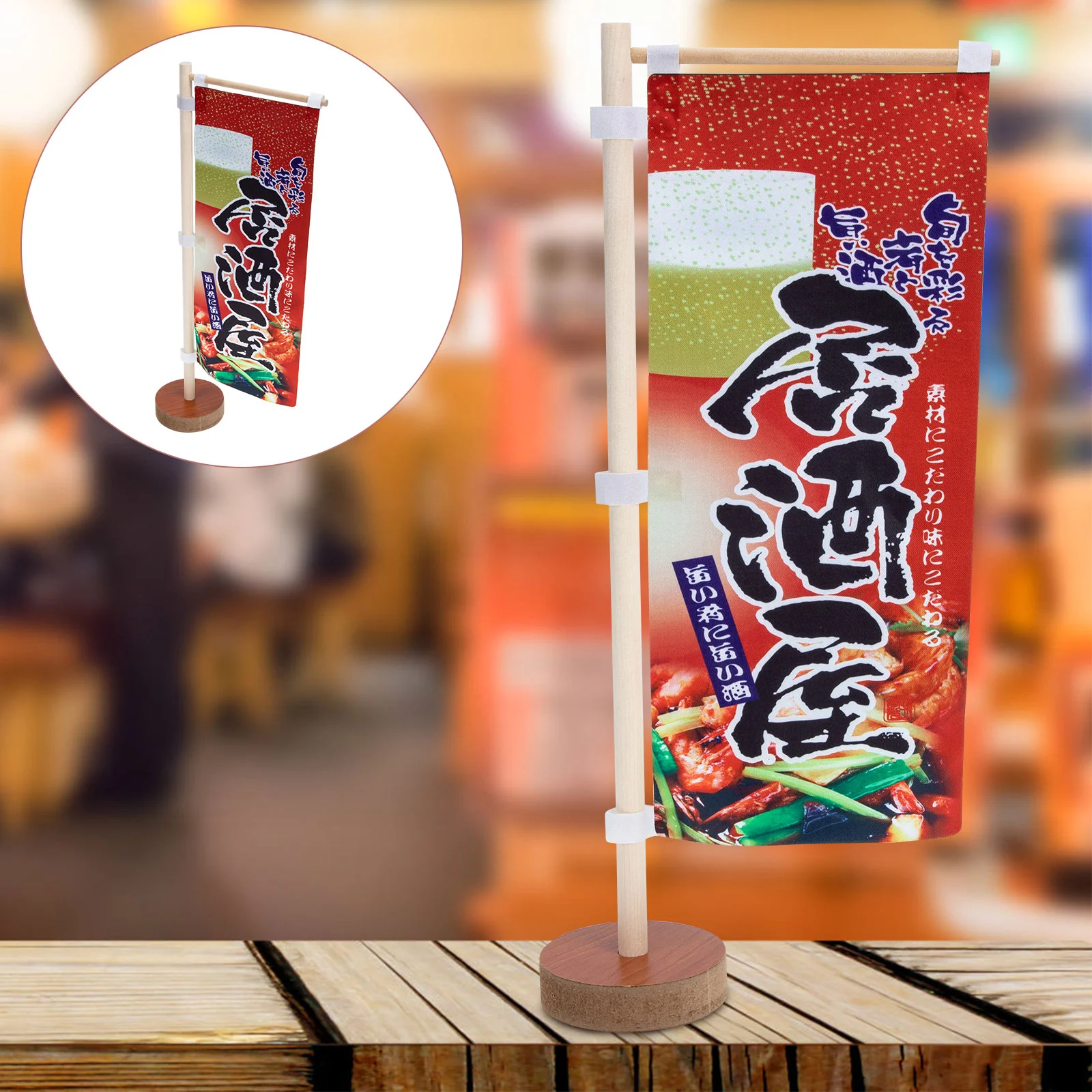 

Флаг в японском стиле Izakaya, настольный мини-флаг для ресторана в японском стиле