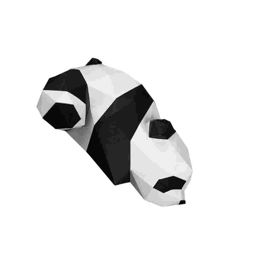 Статуэтка в виде медведя-панды милая 3D игрушка бумажная Очаровательная сборка