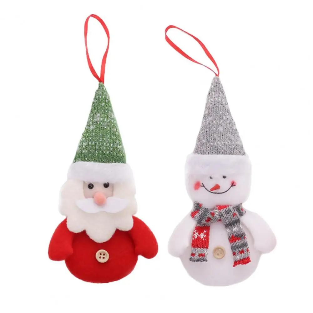 

Милый Рождественский Санта-Клаус Снеговик олень Подвеска плюшевая кукла Рождественская искусственная картина многоразового использования