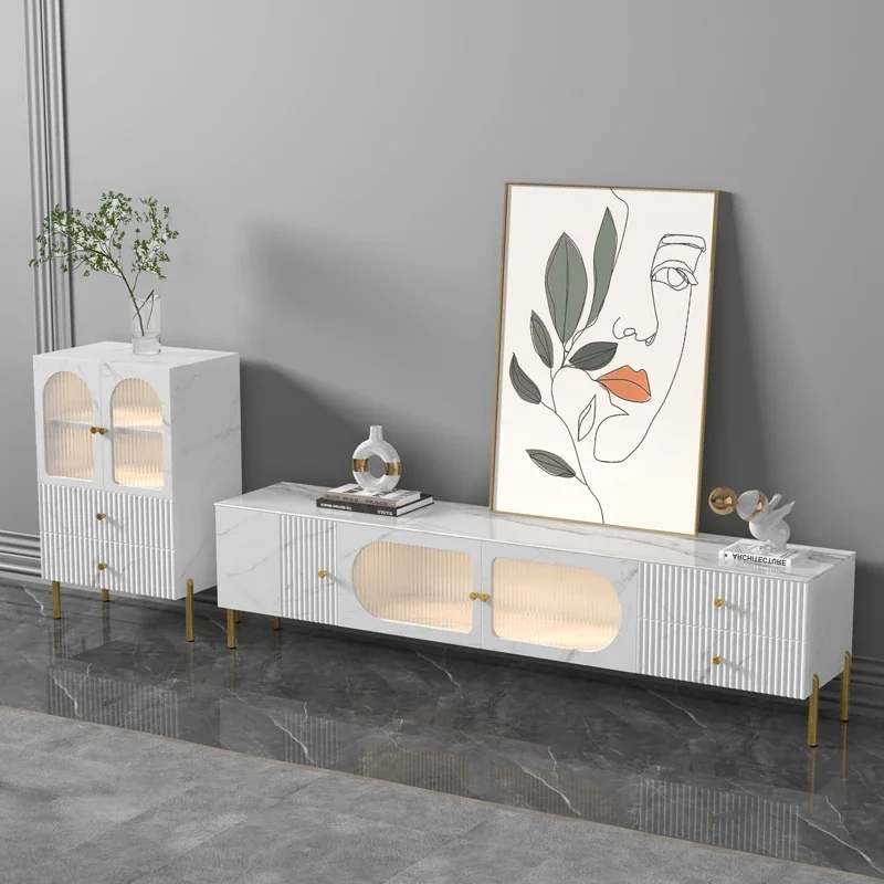 Скрытая мебель для хранения шкафы гостиной кремовый ветер комод маленькой