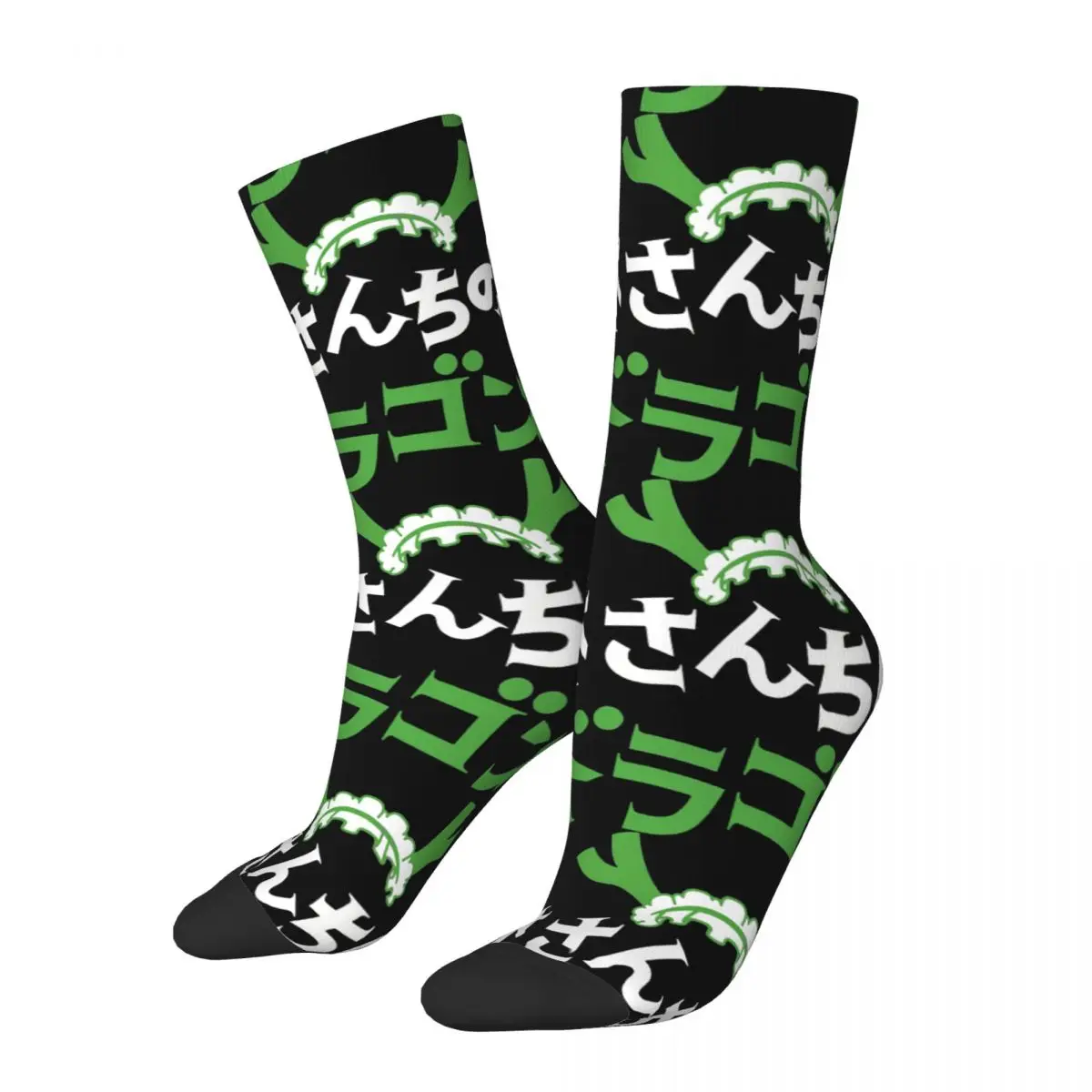 

Дизайнерские мужские носки в стиле ретро Харадзюку Miss Kobayashis Дракон горничная аниме хип-хоп Новинка Бесшовные короткие носки