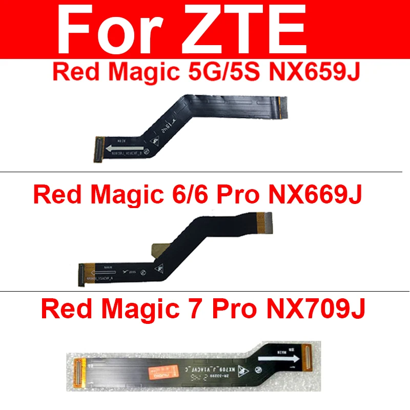 Флейф материнской платы для ZTE Nubia Red Magic гибкий кабель для материнской платы NX659J 6 Pro 6 6S NX669J/S 7Pro NX709J 7 NX679J 7SPro NX709S