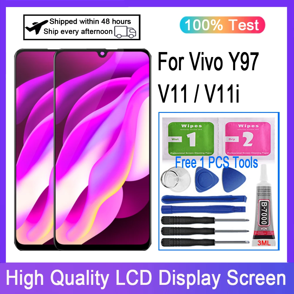 

Original For Vivo Y97 V11 V11i LCD Display Touch Screen Digitizer Replacement