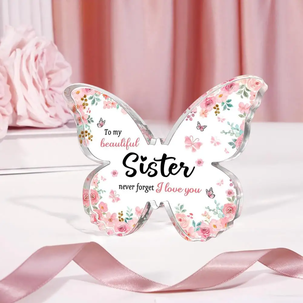 Женский налет с бабочками элегантный акриловый для фотографий