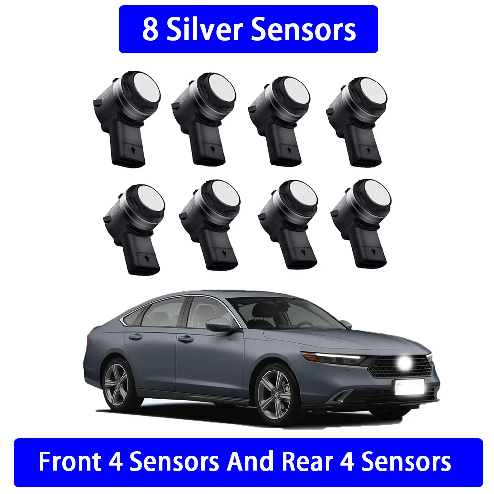 

ZhuCamX передний задний датчик парковки, вспомогательный резервный радар, зуммер для Honda Accord 11 Mk11 CY 2023 2024 2025