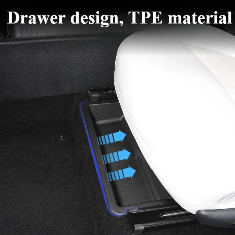 Ящик для хранения под сиденьем Xpeng G6 2023 2024 Xiaopeng органайзер ящика аксессуары