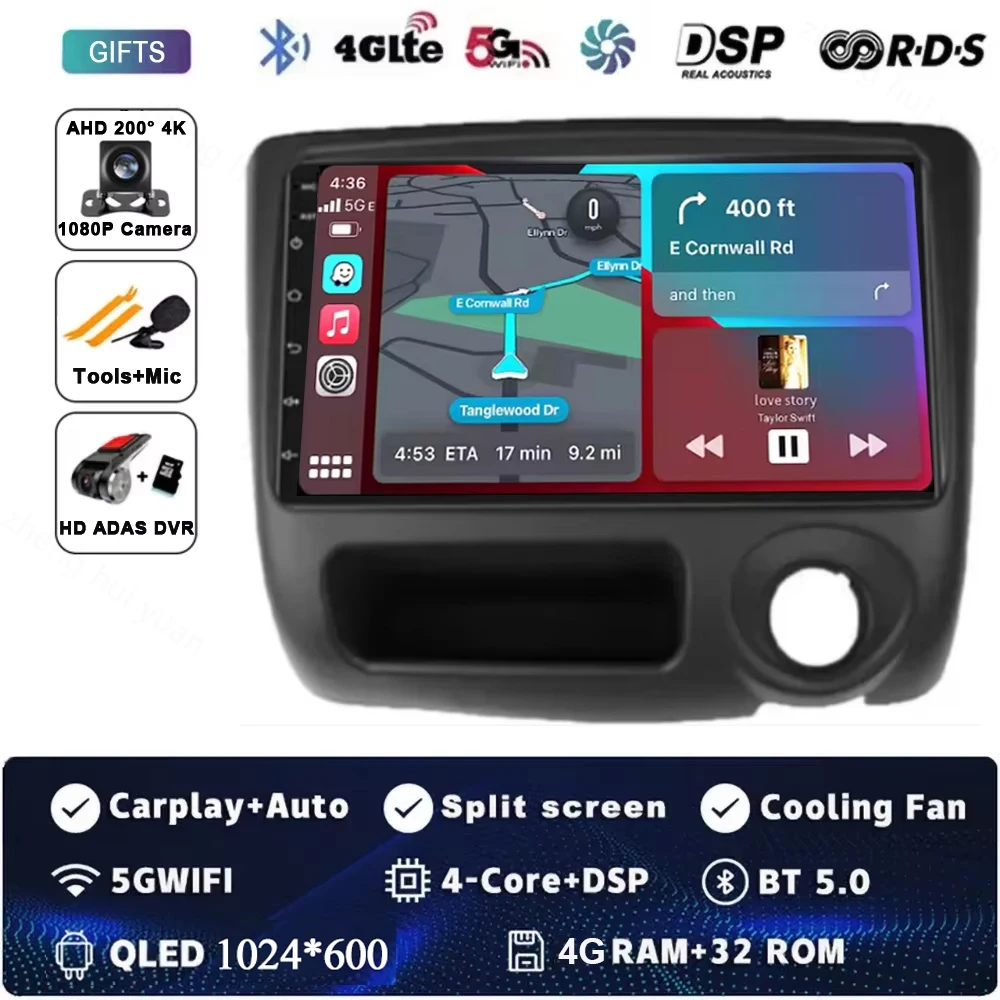 

Android 14 для Toyota Vitz Yaris Echo 1999-2005 Carplay Авто Радио Мультимедийный Видеоплеер Навигация GPS Без 2Din 2 Din DVD