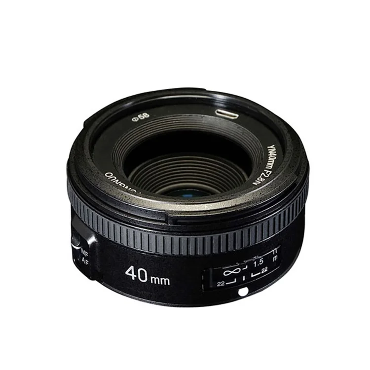 40 мм F2.8 объектив Φ-вес Стандартный Prime AF/MF авторучная фокусировка Lente yn40 для