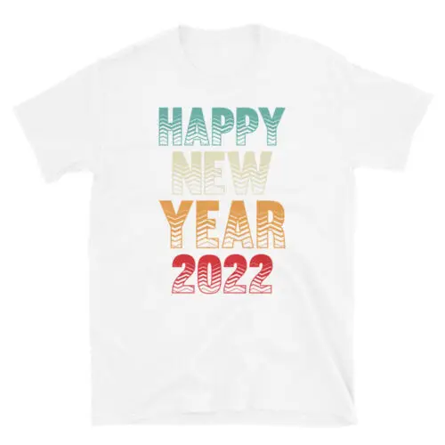 Burgos графический дизайн с новым годом 2022 футболка коротким рукавом унисекс