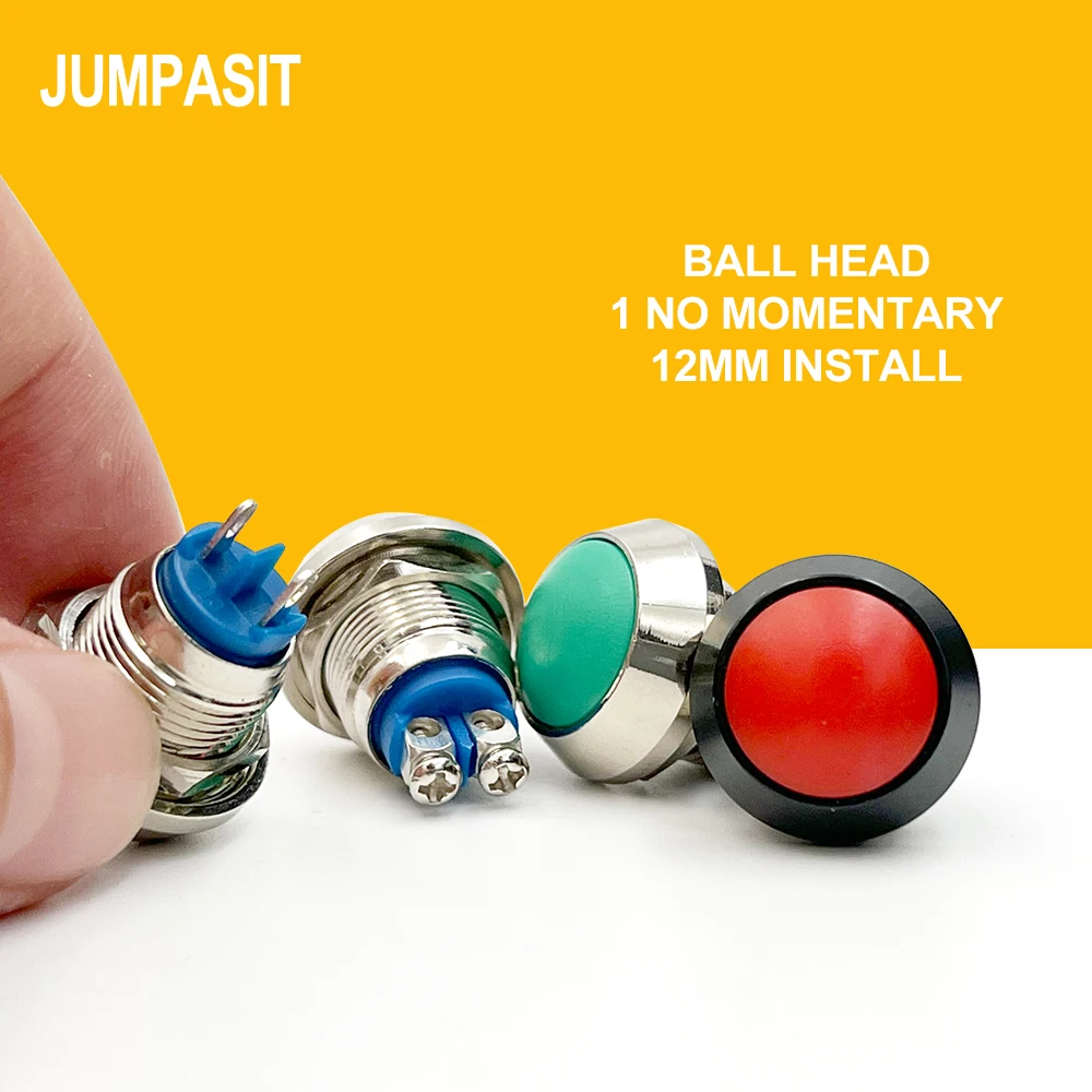 

10 шт. Jumpasit 12 мм шариковая головка, быстрое самосброс 1 без болта, резьба 2 Pin