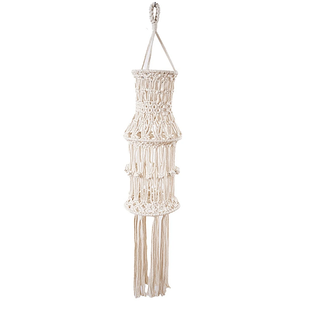 

Bohemia Handmade Woven Lampshade Creative Homestay Home Soft Decoration for Livingroom Bedroom Tapestry Lampshade