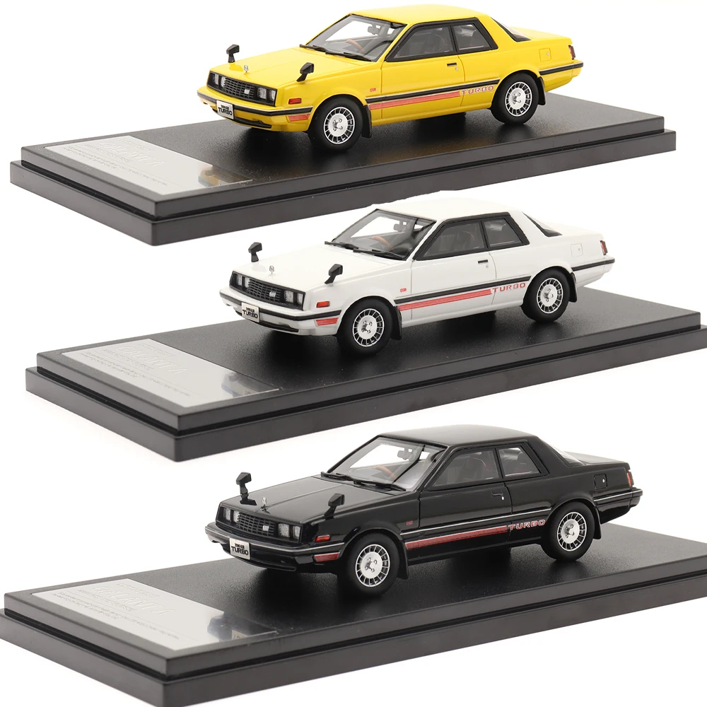 Hi-story Марка 1/43 модель автомобиля GALANT A 2000 GSR TURBO (1980) версия из смолы Модель игрушки