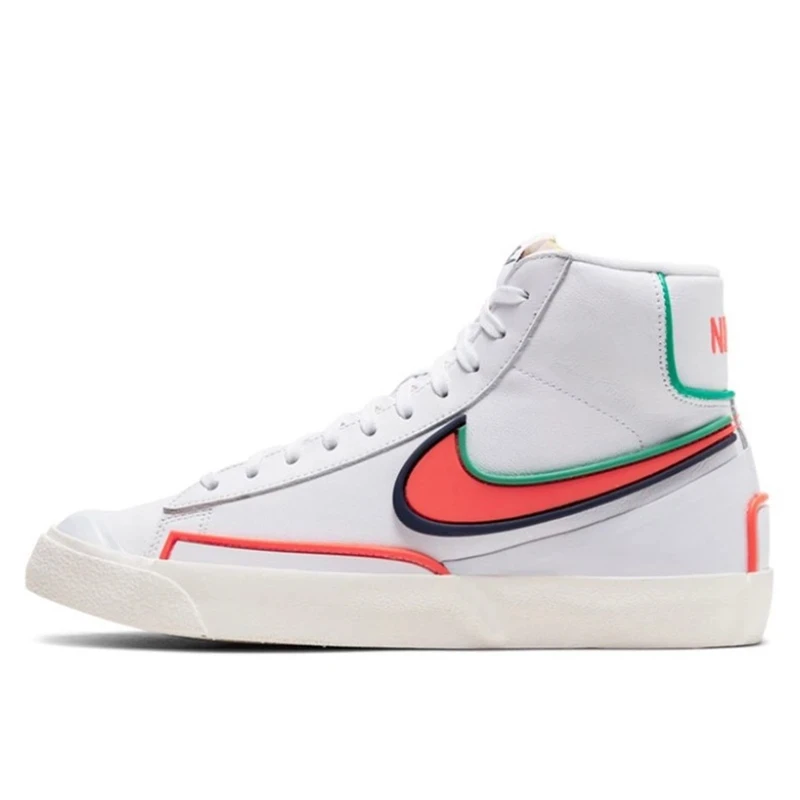 Оригинальный блейзер Nike 77 мужские и женские высокие туфли для скейтборда