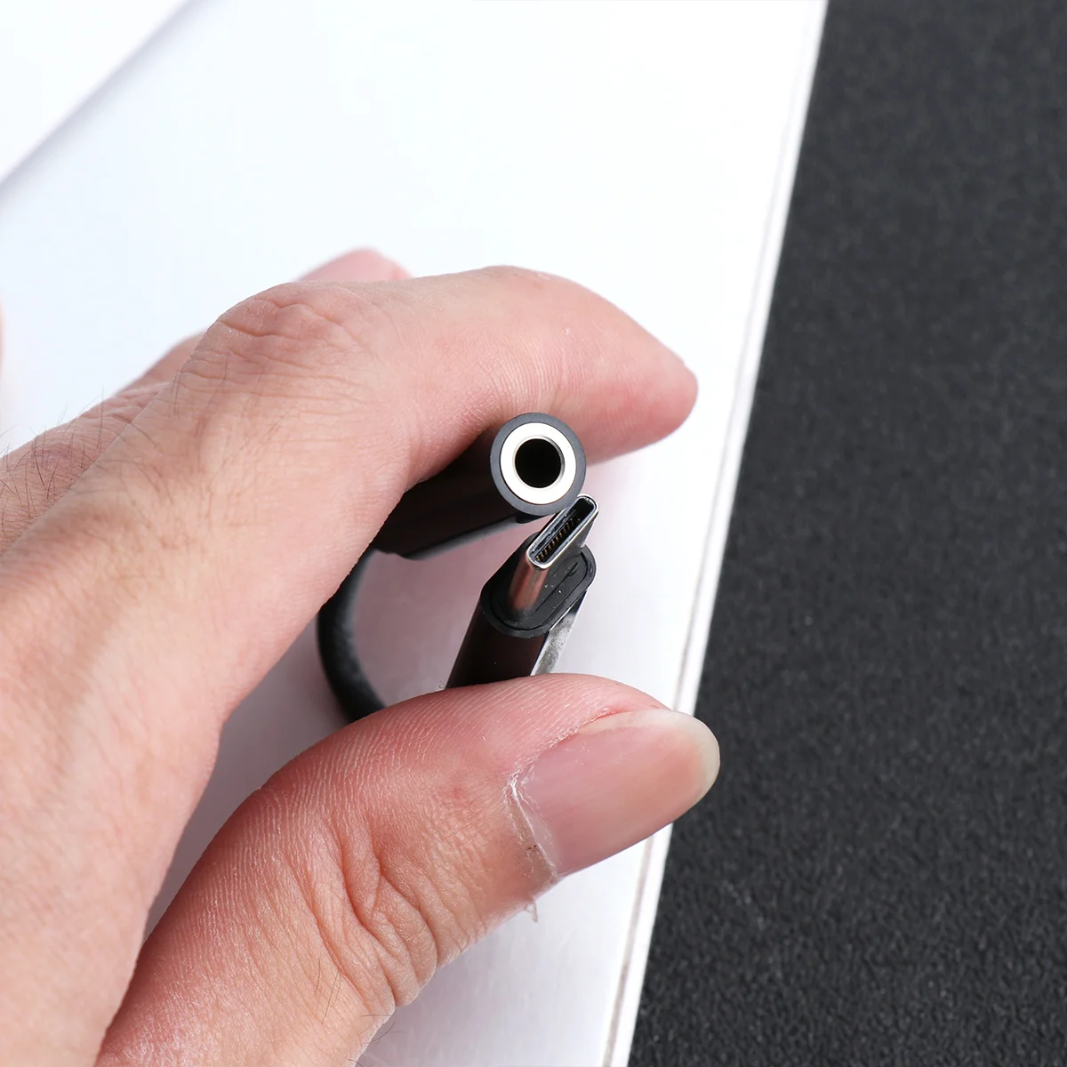 Аудиоадаптер типа C на 35 мм USB-C AUX Женский разъем Type-C Кабель для наушников Наушники