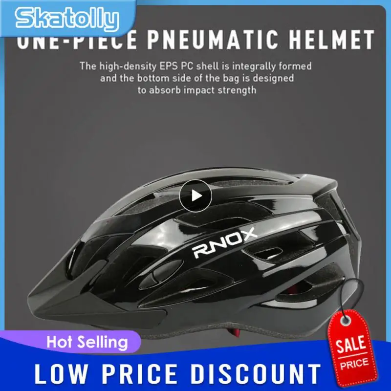 

Outdoor Sports Cycling Split Helmet Worthwhile Rnox Biking Equipment Powerful Motorcycle Helmet Cap Mtb City Road Bicycle Helmet