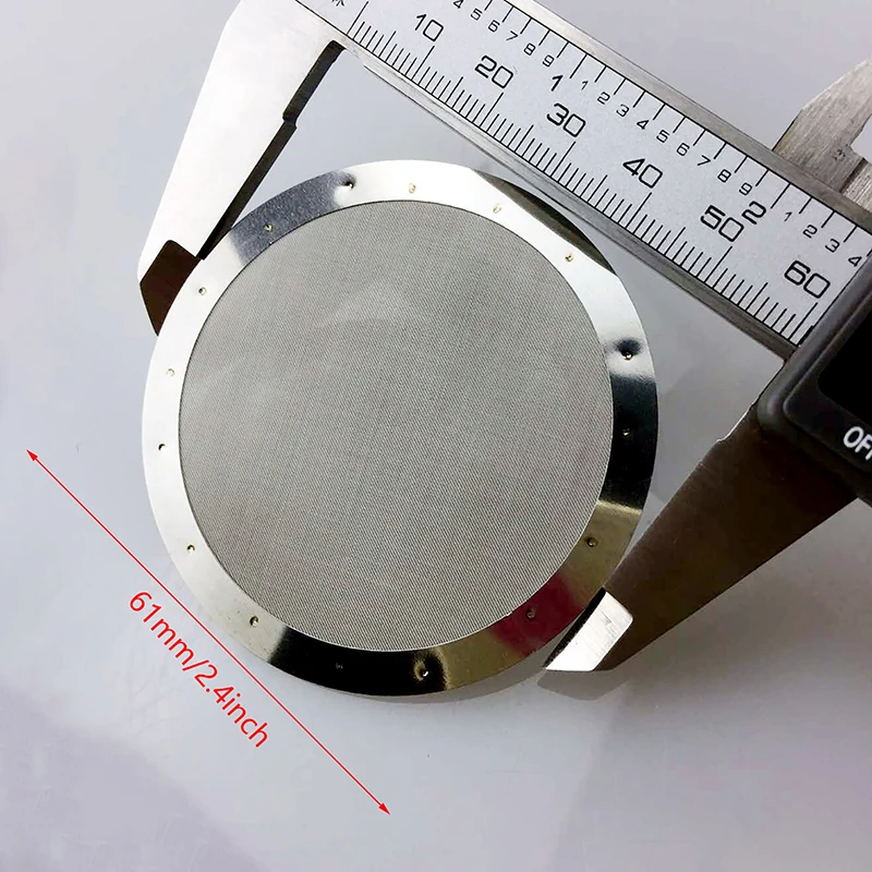 

Многоразовый металлический фильтр для кофе TPXCKz 61 мм