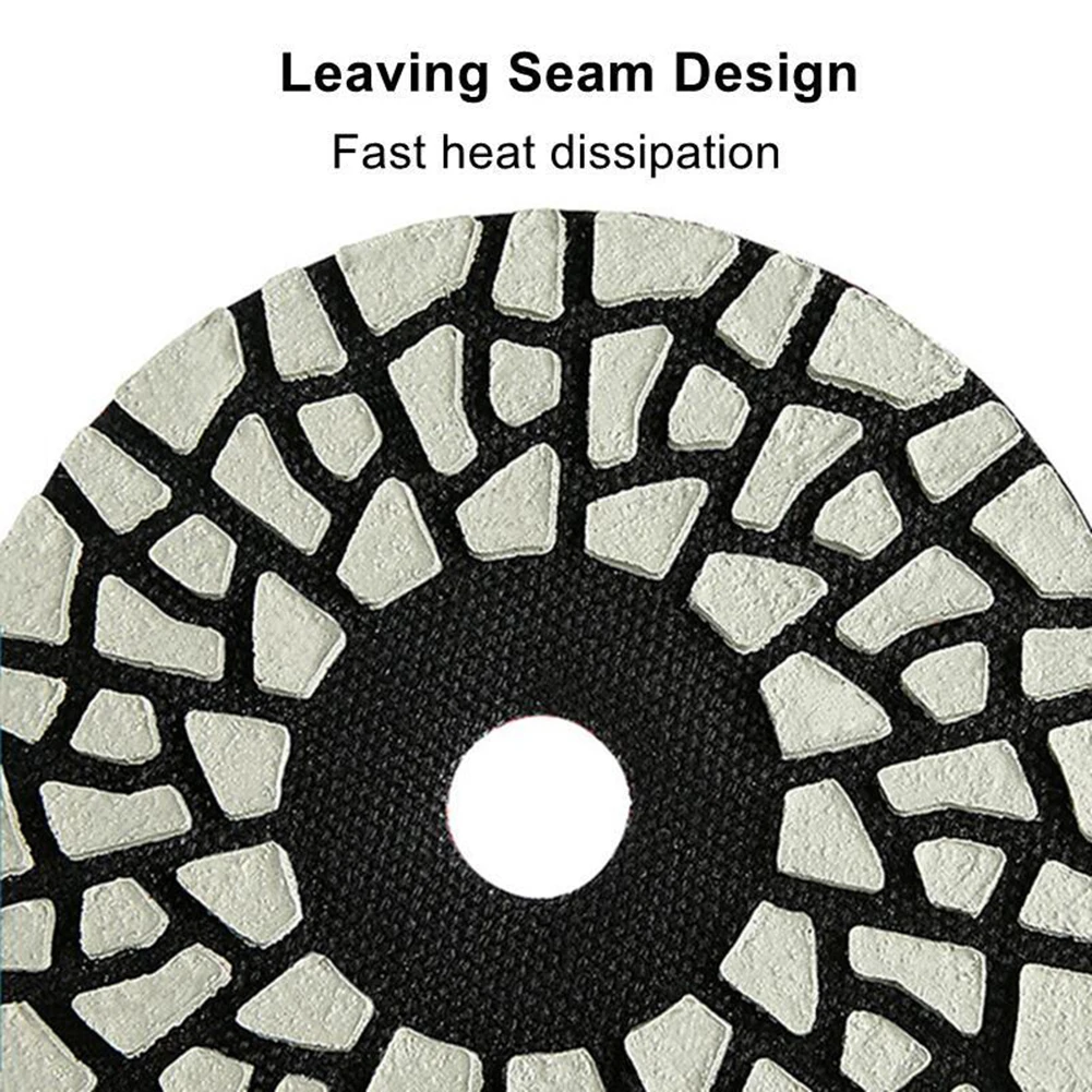 

Workshop Equipment Polishing Pad 4 Step Diamond Polishing Pads For Granite Granite Diamond Dry Polishing Pads Stone Materials