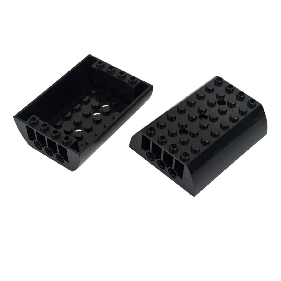 MOC технический строительный блок 8x6x2 изогнутые специальные кирпичи 8x8x2