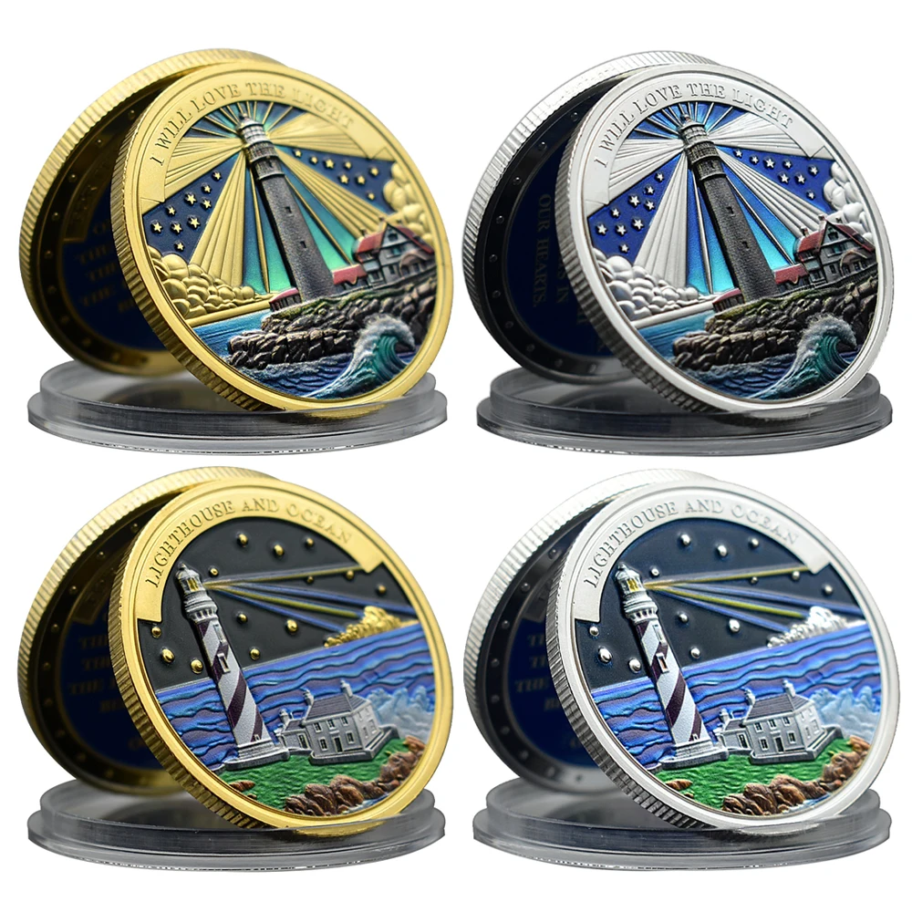 

Памятная монета Olevo "Маяк и океан"