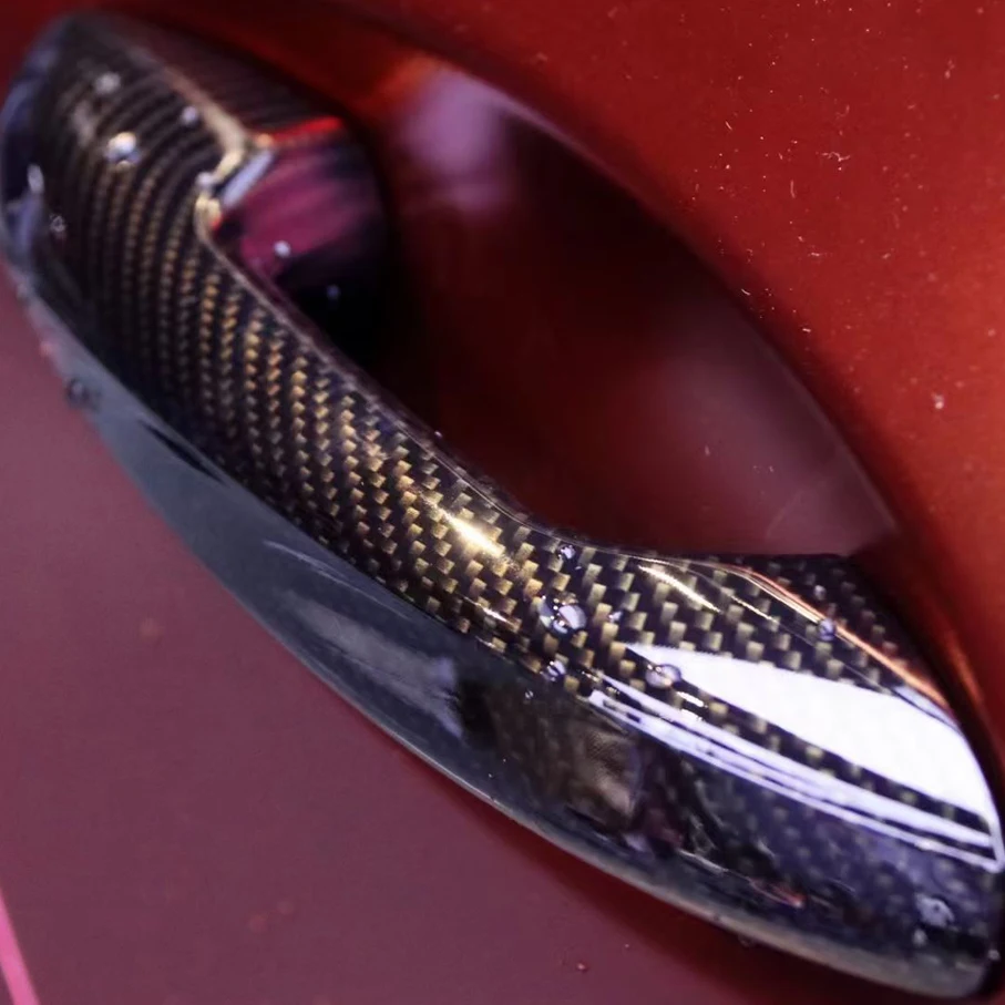 Глянцевая атласная виниловая пленка под карбон, 50 см х 20 см, 0/300/800 см, 3D кованая углеродная искусственная кожа с выпуском воздуха