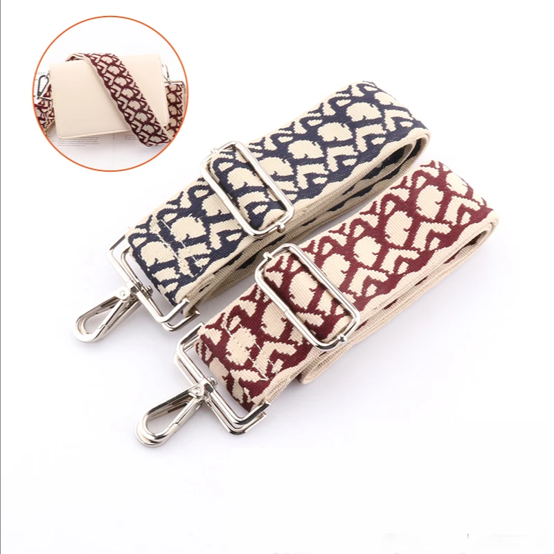 Bag with 5cm women's belt bag with shoulder messenger bag widened shoulder strap bag adjustable and replaceable DIY2022 new