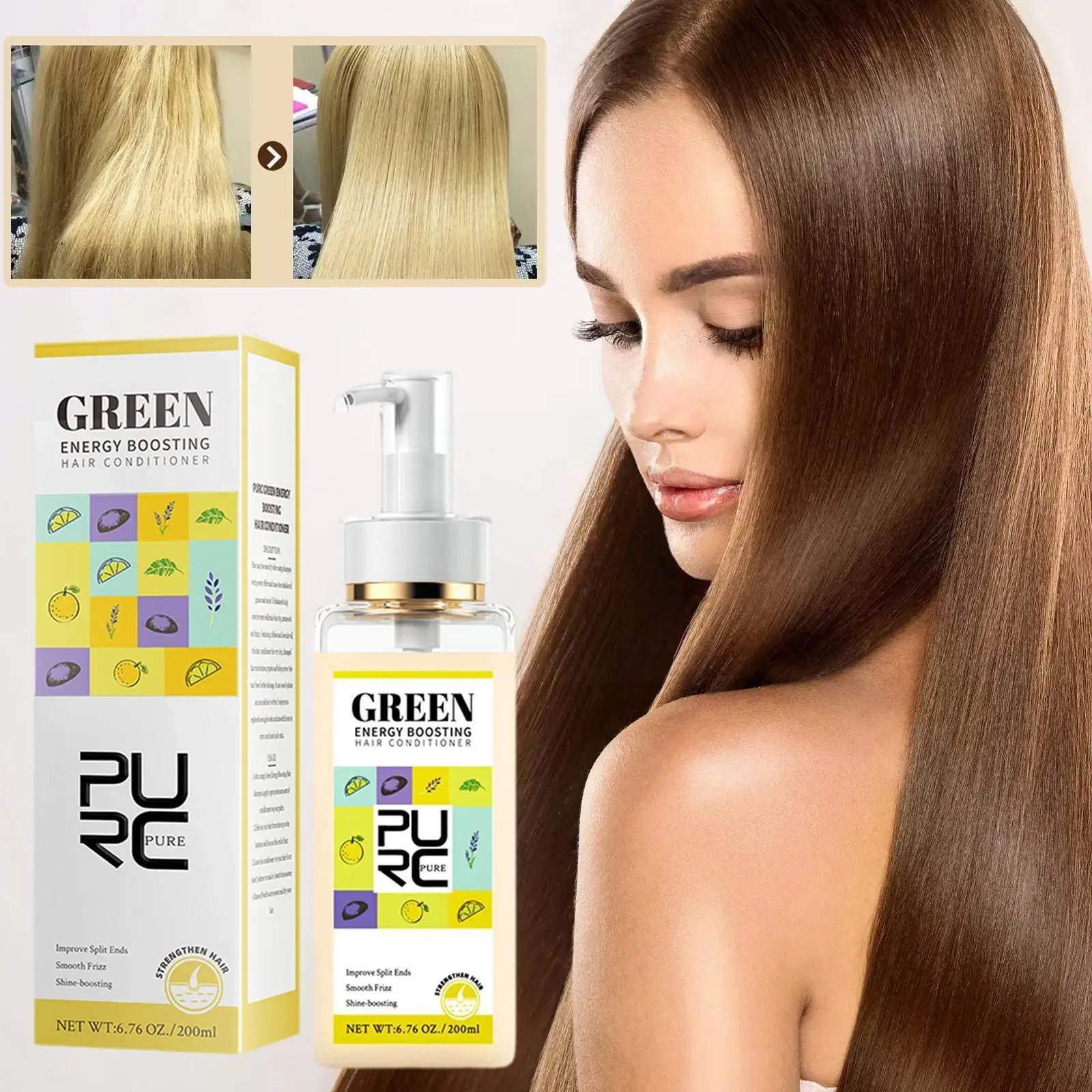 

Кондиционер для волос с добавлением блеска против сухости профессиональный уход за волосами Питательный Уход за кожей головы для мужчин женщин мужчин уход за волосами J5Z7