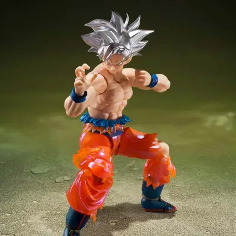 Оригинальная фигурка Bandai S.H.Figuarts Сон Гоку в Ультраинстинкте из аниме Драгонболл Супер – коллекционная модель игрушки, подарок на Рождество. (art.: 3920dc5ad2e9d) - 3920dc5ad2e9d